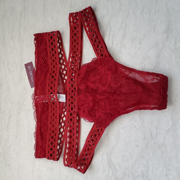 Lace high-waisted Adore Me Panties - Picture 1 of 6